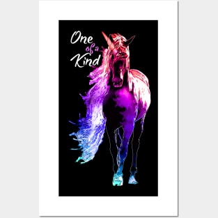 Unicorns, rainbow, cute, Posters and Art